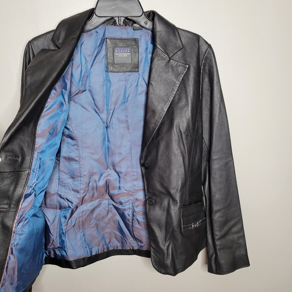 ALEXANDER JULIAN Genuine Leather Jacket Medium - Picture 2 of 11